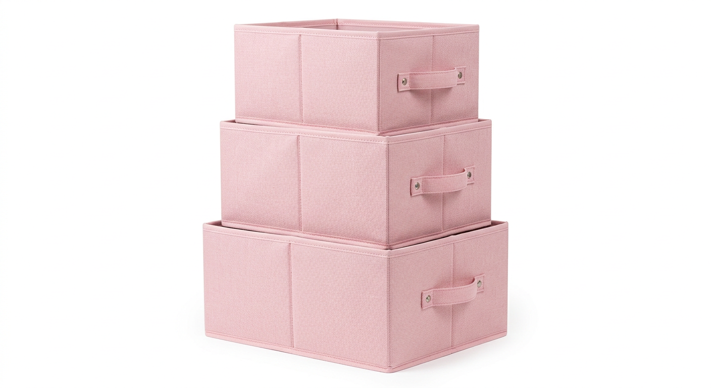 Pink Storage Set (3-Pack)